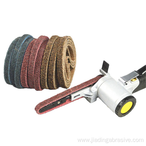 nylon backing abrasive sanding belt sand for grinder